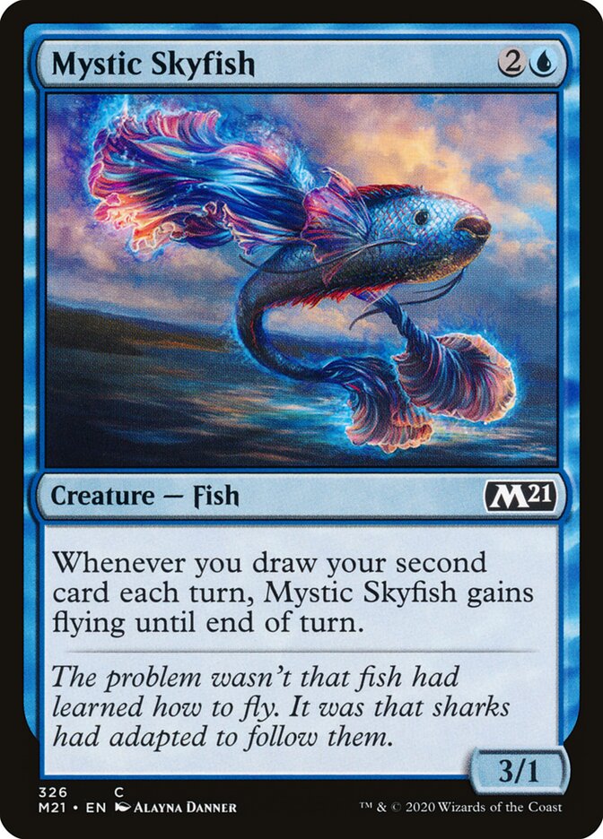 Mystic Skyfish (326) - Core Set 2021 (M21)