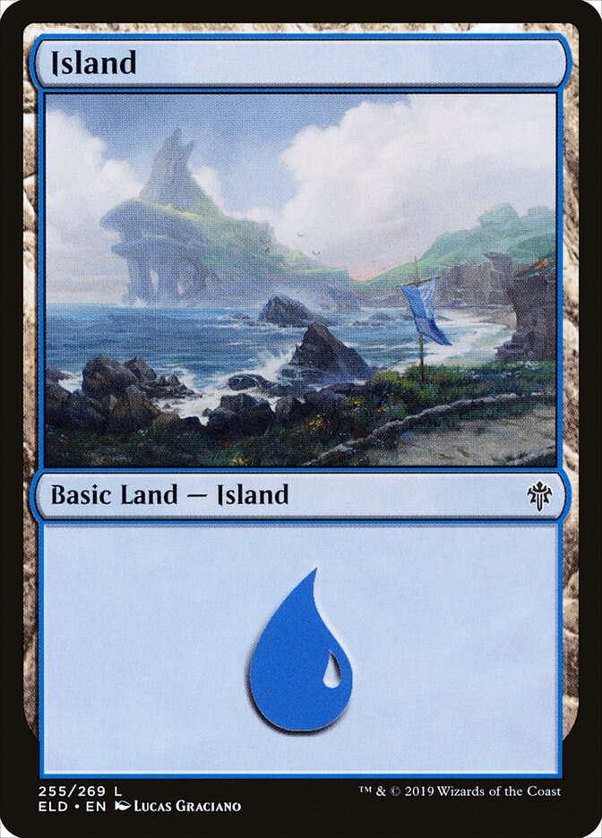 Island (255) - Throne of Eldraine (ELD)