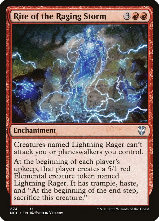 Rite of the Raging Storm (274) - New Capenna Commander (NCC)