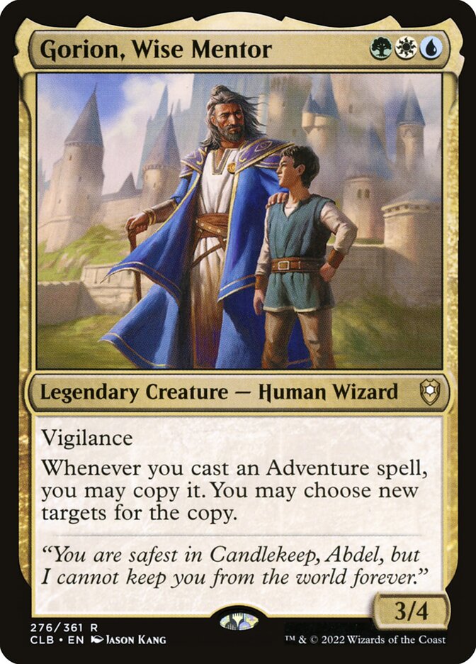 Gorion, Wise Mentor (276) - Commander Legends: Battle for Baldur's Gate (CLB)