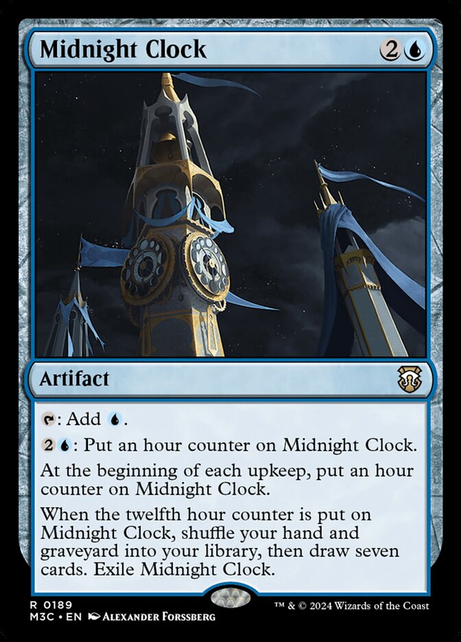 Midnight Clock (189) - Modern Horizons 3 Commander (M3C)