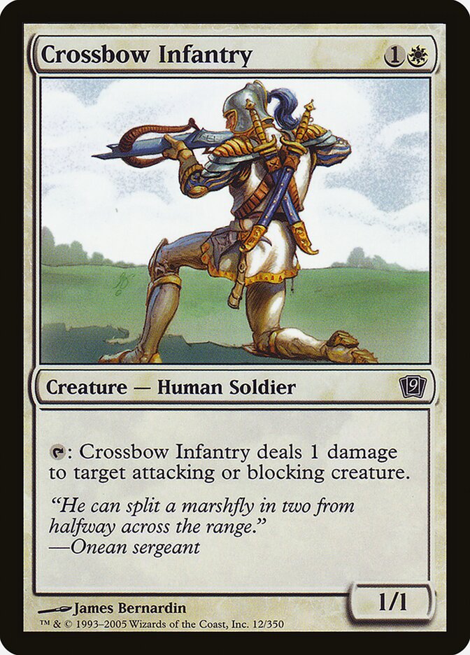 Crossbow Infantry (12) - Ninth Edition (9ED)