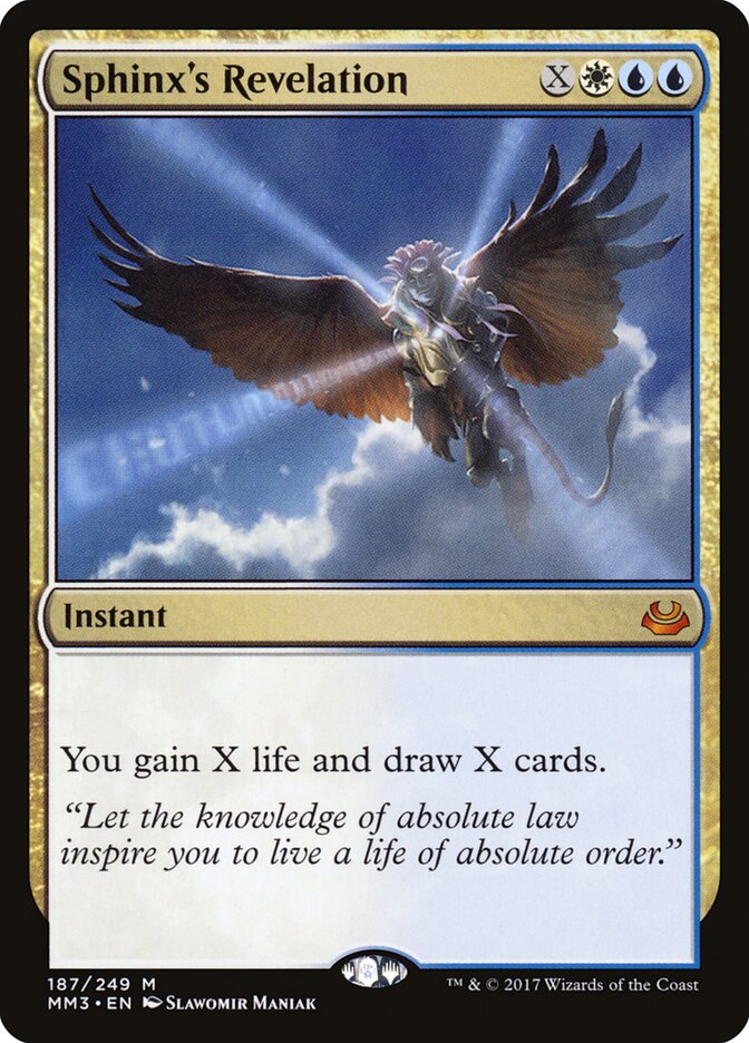 Sphinx's Revelation (187) - Modern Masters 2017 (MM3)