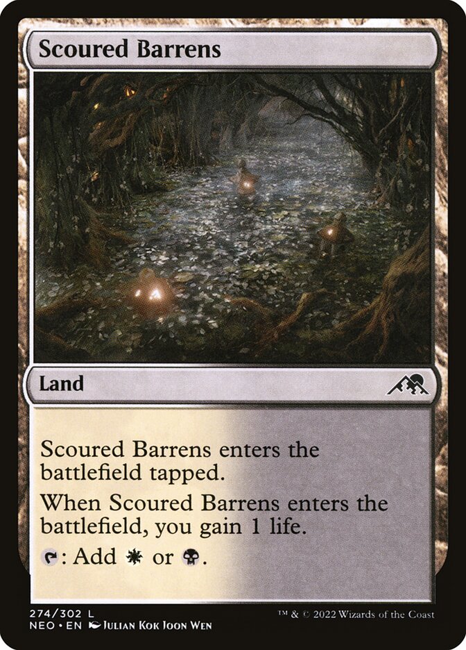 Scoured Barrens (274) - Kamigawa: Neon Dynasty (NEO)
