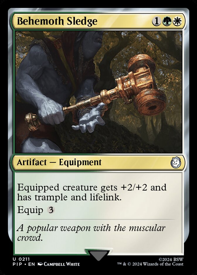 Behemoth Sledge (211) - Fallout (PIP)