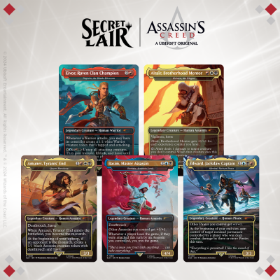Secret Lair Drop: Secret Lair x Assassin's Creed: Lethal Legends - Secret Lair Drop Series (SLD)