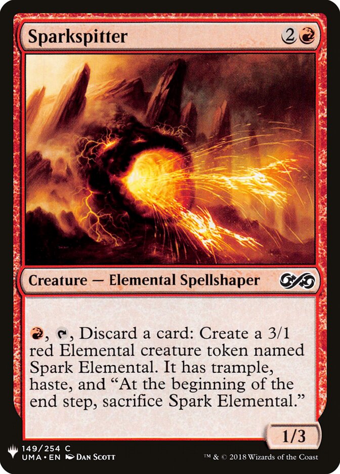 Sparkspitter (UMA-149) - The List (PLST)