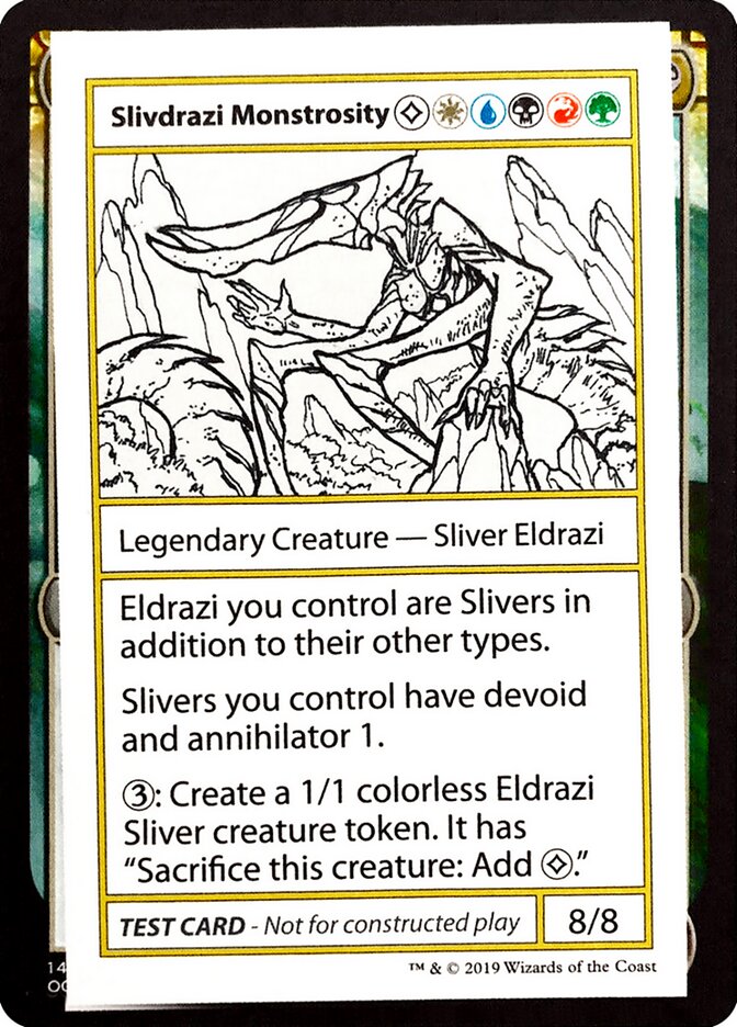 Slivdrazi Monstrosity (102) - Mystery Booster Playtest Cards 2021 (CMB2)