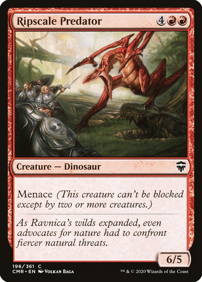 Ripscale Predator (196) - Commander Legends (CMR)