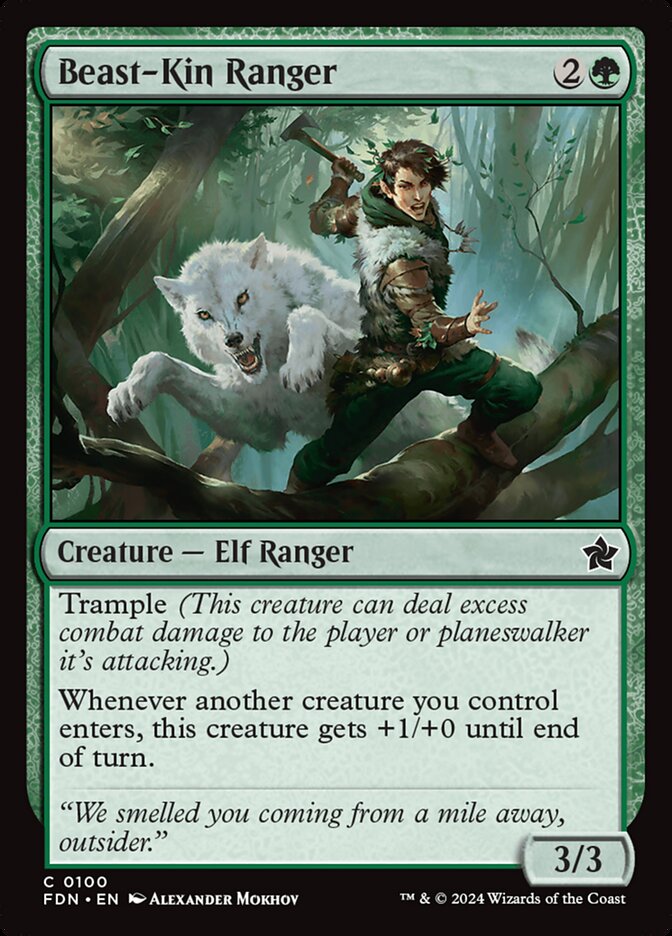Beast-Kin Ranger (100) - Foundations (FDN)