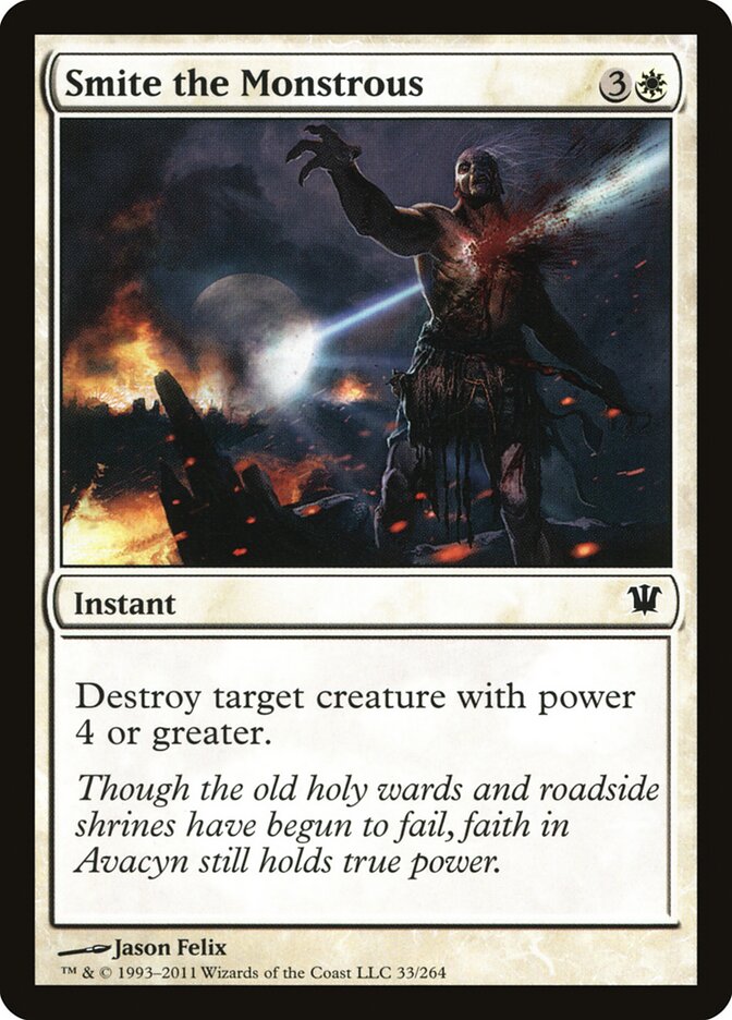 Smite the Monstrous (33) - Innistrad (ISD)