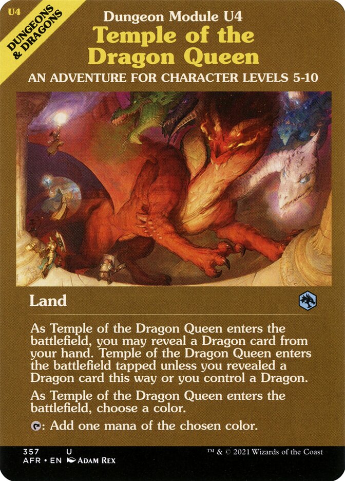 Temple of the Dragon Queen (357) - Adventures in the Forgotten Realms (AFR)