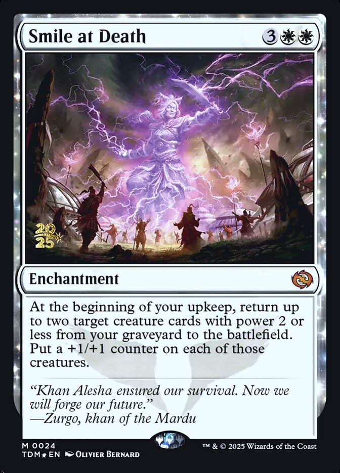 Smile at Death (24s) - Tarkir: Dragonstorm Promos (PTDM)