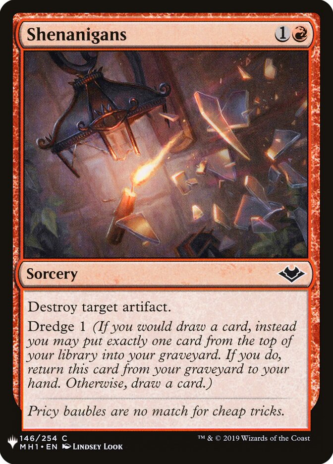 Shenanigans (MH1-146) - The List (PLST)