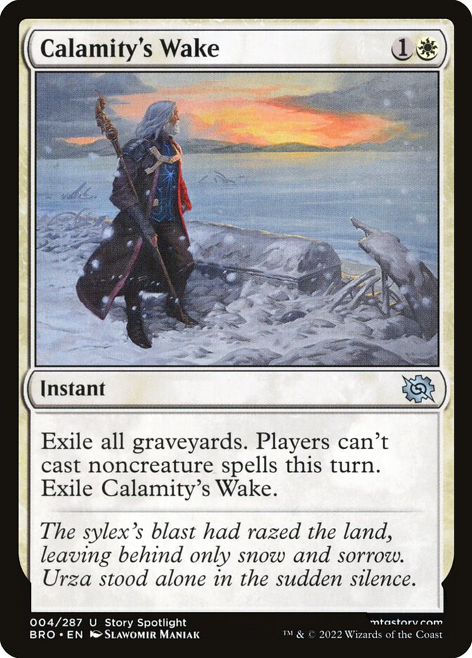 Calamity's Wake (4) - The Brothers' War (BRO)