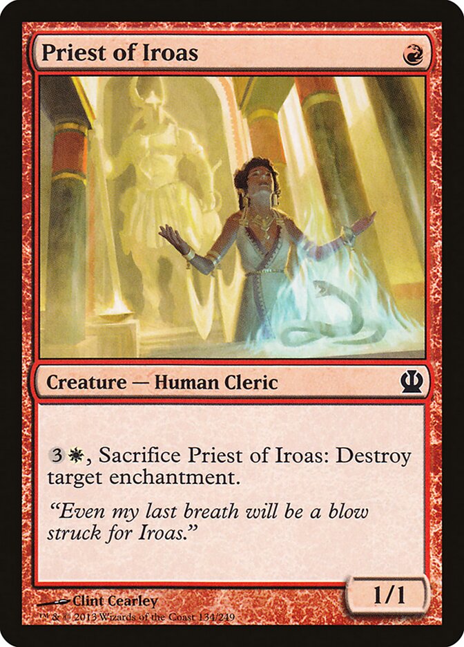 Priest of Iroas (134) - Theros (THS)