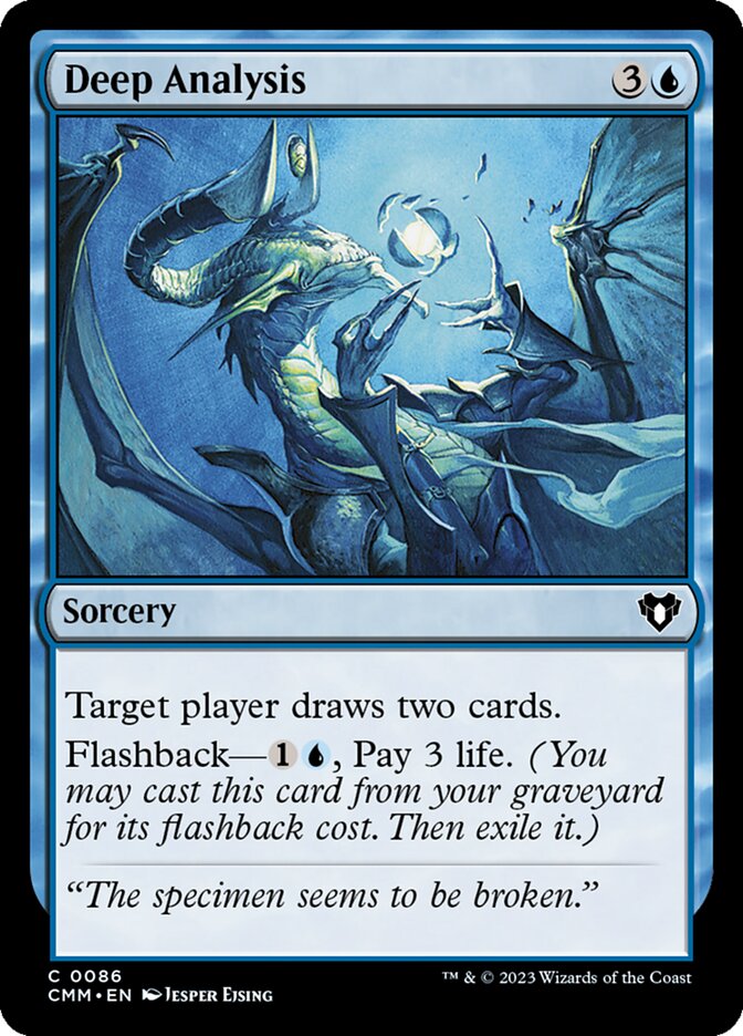 Deep Analysis (86) - Commander Masters (CMM)