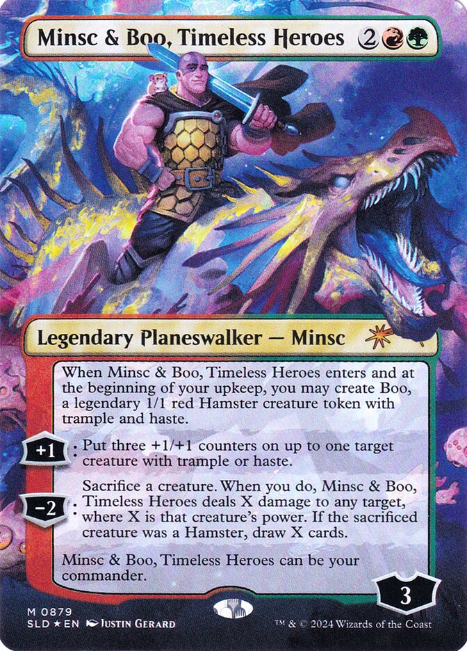 Minsc & Boo, Timeless Heroes (879) - Secret Lair Drop (SLD)