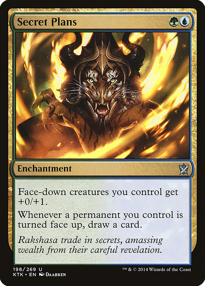 Secret Plans (198) - Khans of Tarkir (KTK)