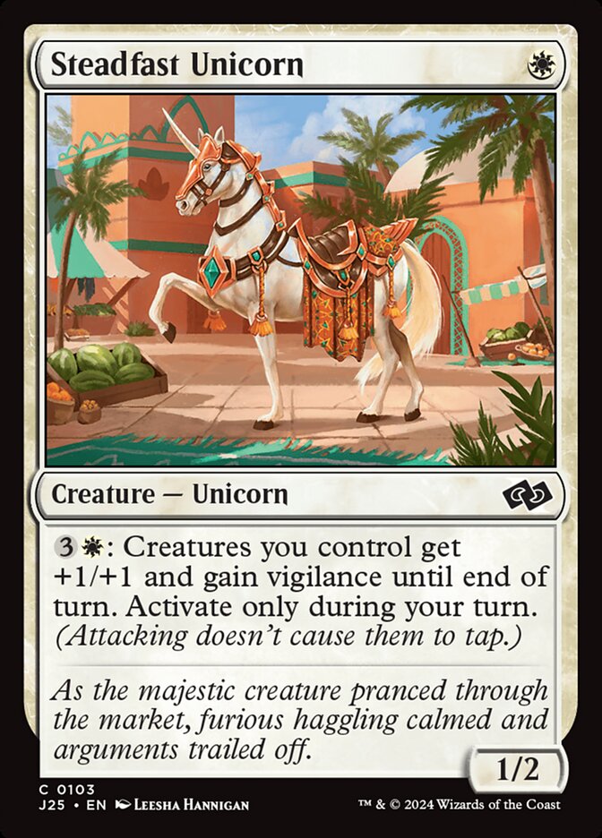 Steadfast Unicorn (103) - Foundations Jumpstart (J25)