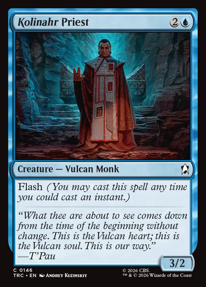 Kolinahr Priest (146) - Star Trek Commander (TRC)