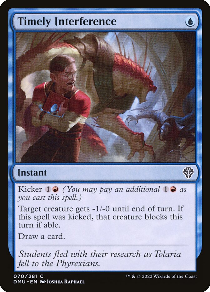Timely Interference (70) - Dominaria United (DMU)