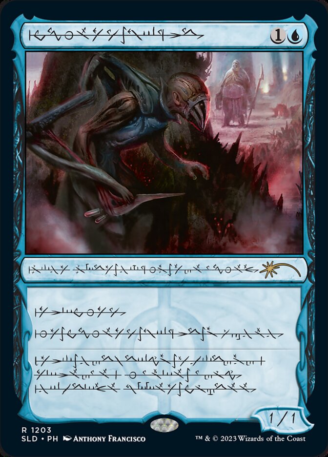 |R&FtzK,kenvr. - Blighted Agent (1203) - Secret Lair Drop (SLD)