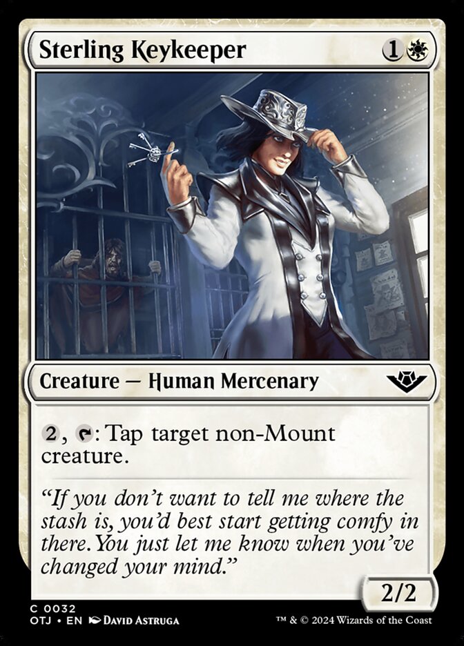 Sterling Keykeeper (32) - Outlaws of Thunder Junction (OTJ)