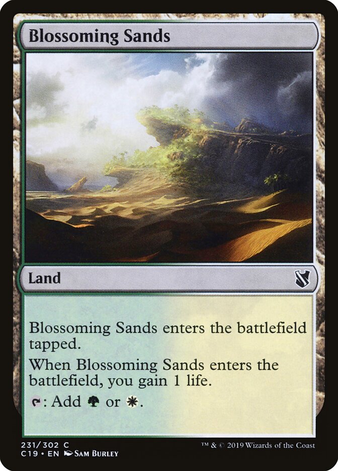 Blossoming Sands (231) - Commander 2019 (C19)
