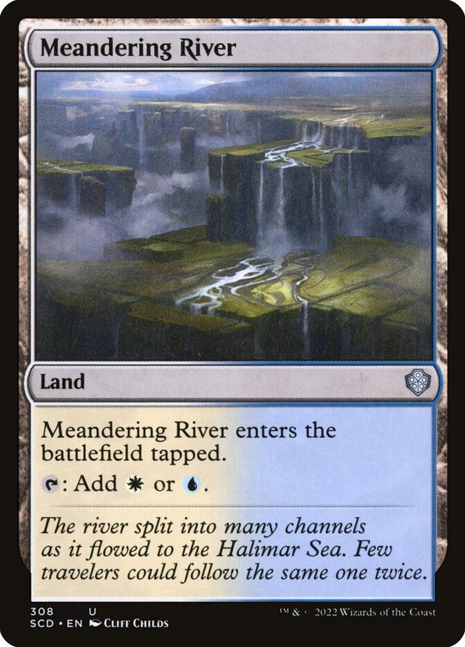 Meandering River (308) - Starter Commander Decks (SCD)