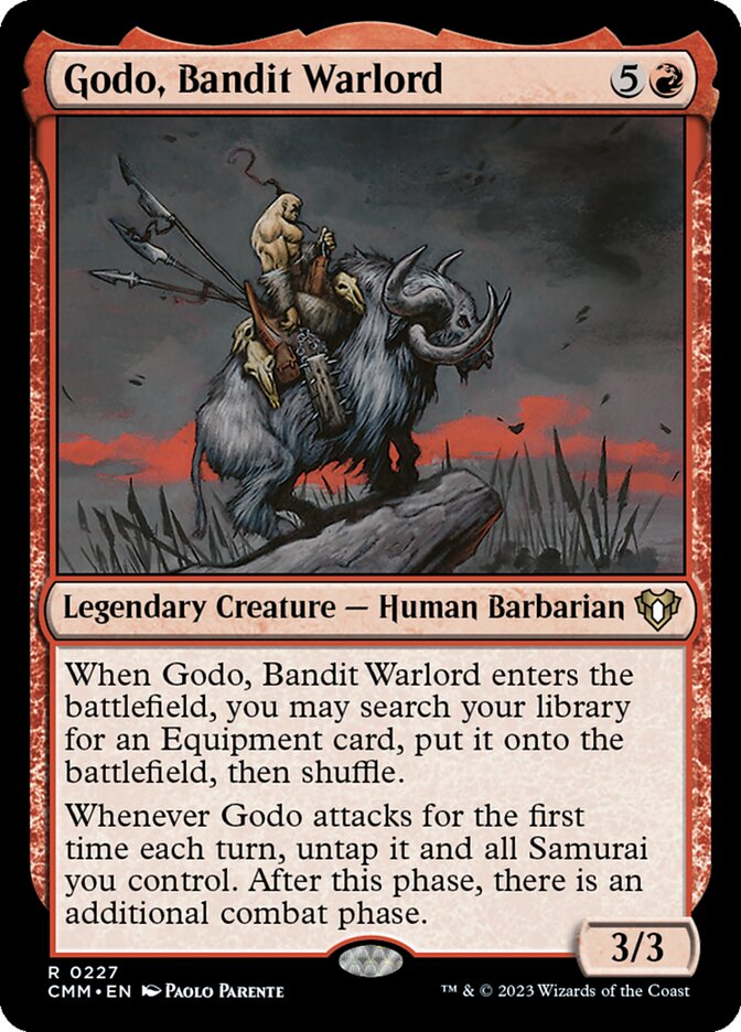 Godo, Bandit Warlord (227) - Commander Masters (CMM)