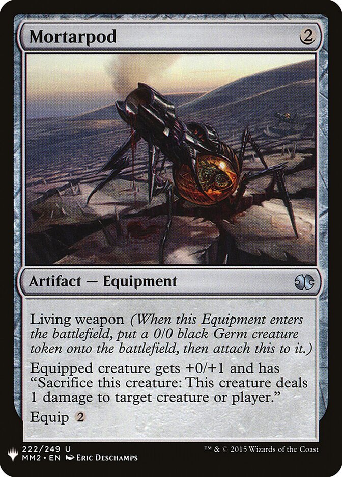 Mortarpod (MM2-222) - The List (PLST)