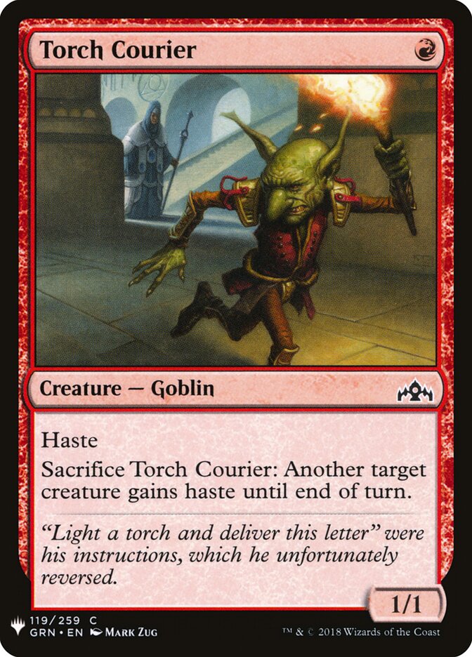 Torch Courier (GRN-119) - The List (PLST)