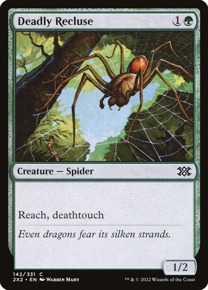 Deadly Recluse (142) - Double Masters 2022 (2X2)