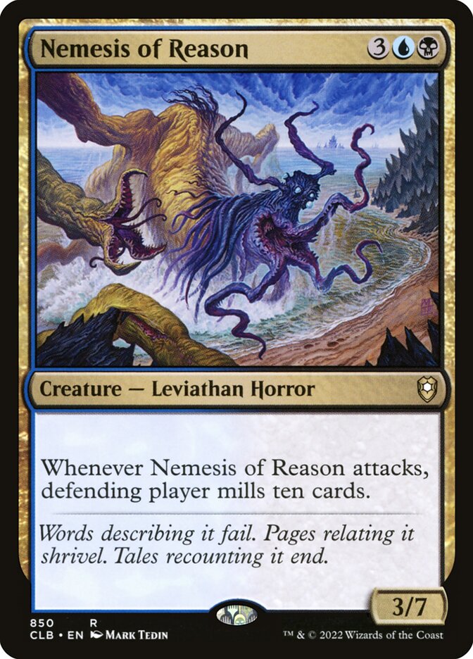 Nemesis of Reason (850) - Commander Legends: Battle for Baldur's Gate (CLB)