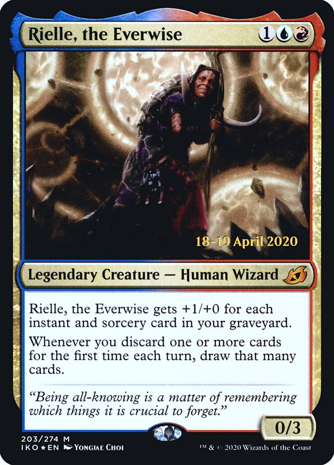 Rielle, the Everwise (203s) - Ikoria: Lair of Behemoths Promos (PIKO)