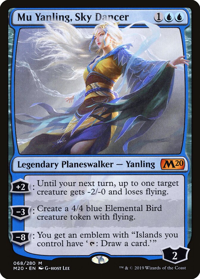 Mu Yanling, Sky Dancer (68) - Core Set 2020 (M20)