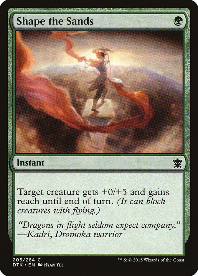 Shape the Sands (205) - Dragons of Tarkir (DTK)