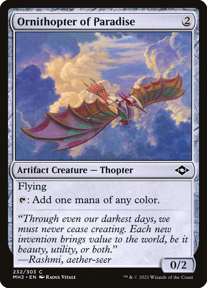 Ornithopter of Paradise (232) - Modern Horizons 2 (MH2)