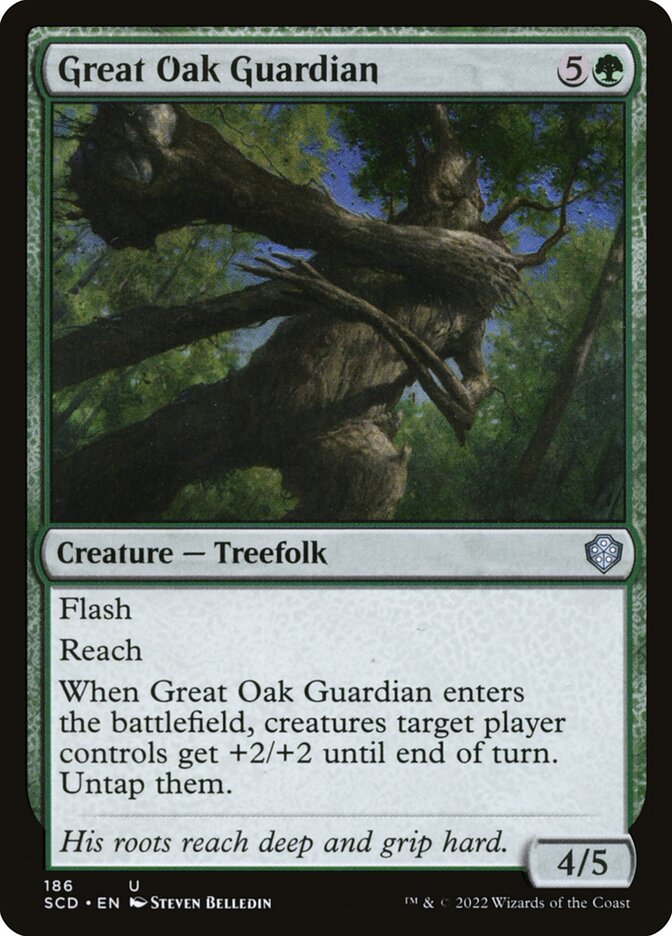 Great Oak Guardian (186) - Starter Commander Decks (SCD)