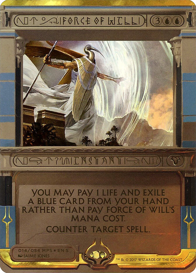 Force of Will (14) - Amonkhet Invocations (MP2)