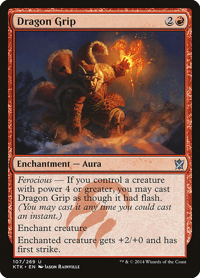 Dragon Grip (107) - Khans of Tarkir (KTK)
