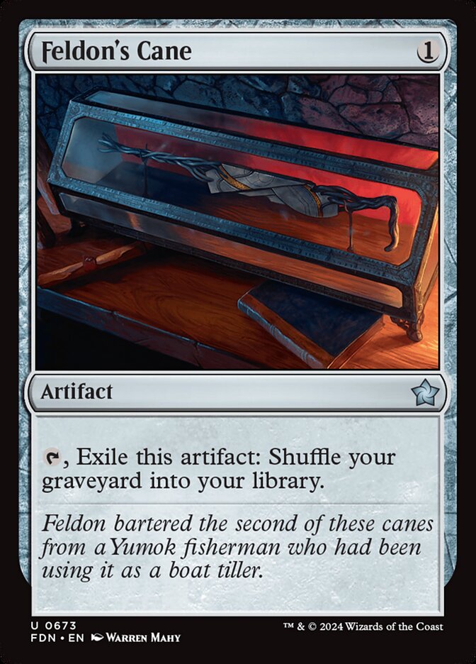 Feldon's Cane (673) - Foundations (FDN)