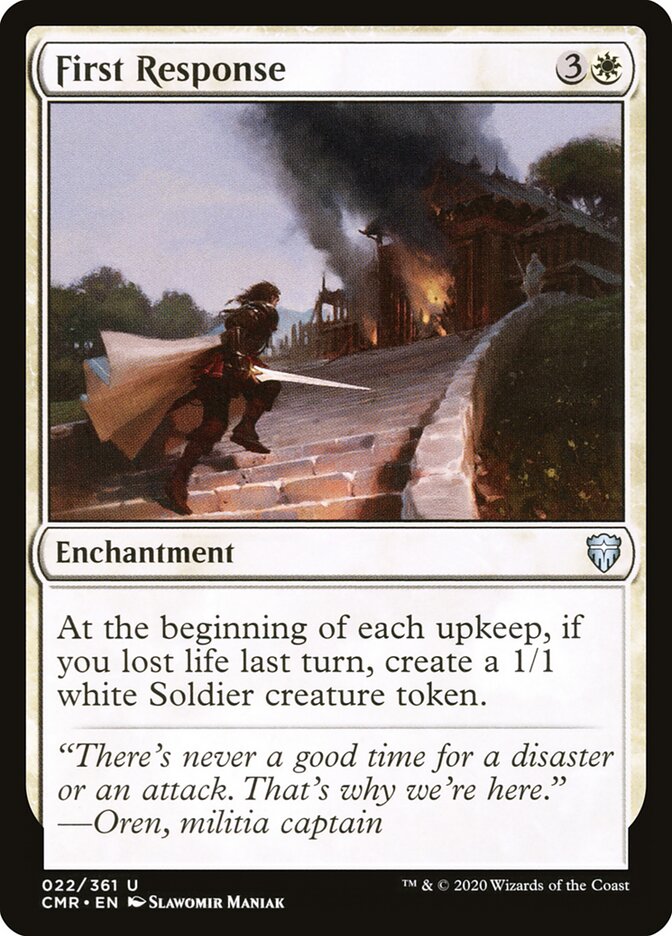 First Response (22) - Commander Legends (CMR)