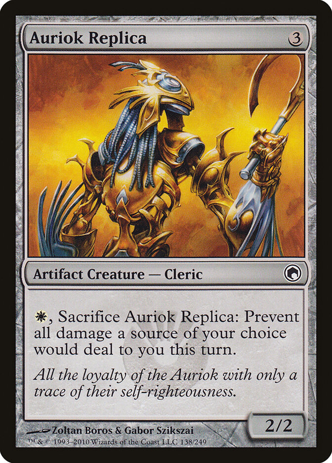 Auriok Replica (138) - Scars of Mirrodin (SOM)