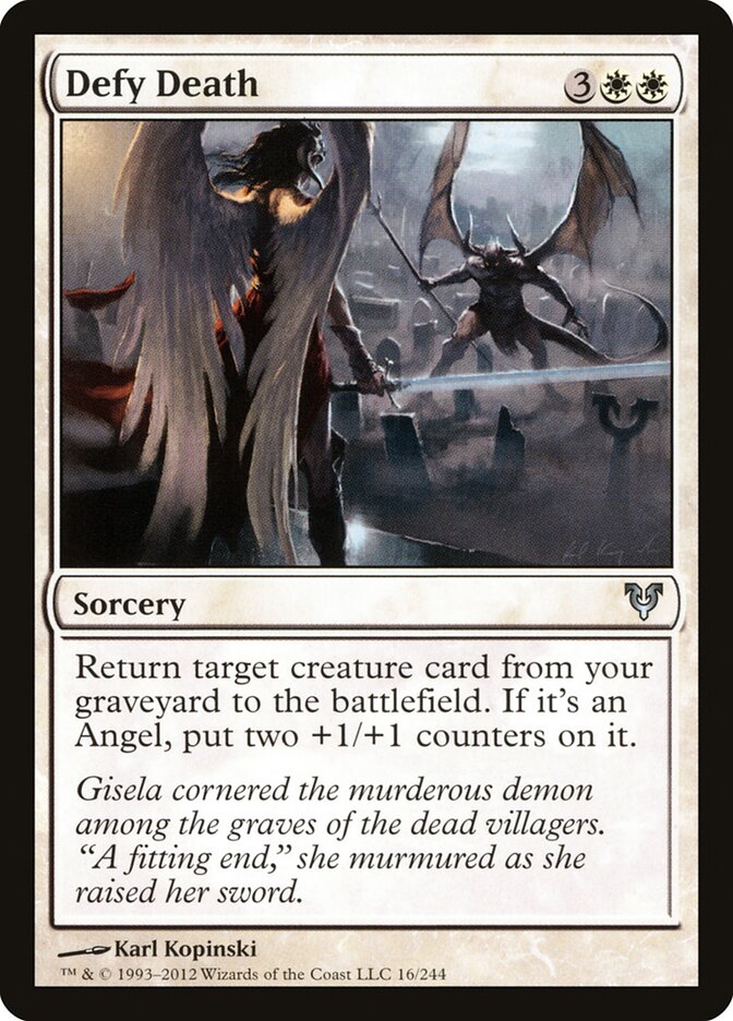 Defy Death (16) - Avacyn Restored (AVR)