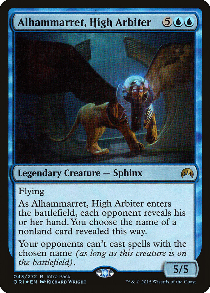 Alhammarret, High Arbiter (43) - Magic Origins Promos (PORI)