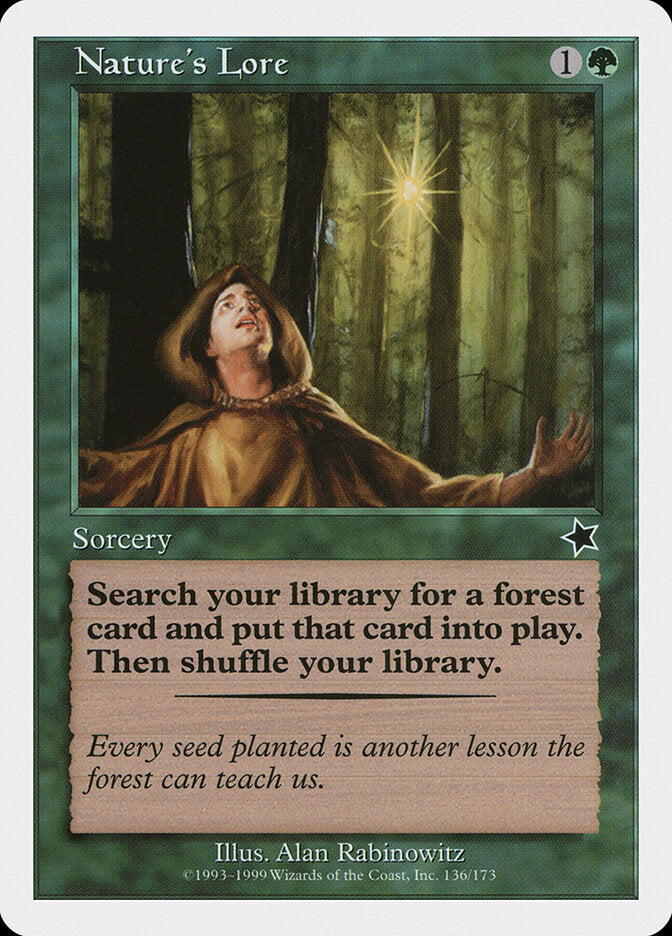 Nature's Lore (136) - Starter 1999 (S99)