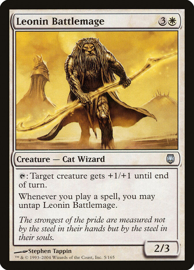 Leonin Battlemage (5) - Darksteel (DST)