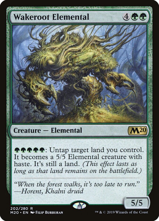 Wakeroot Elemental (202) - Core Set 2020 (M20)